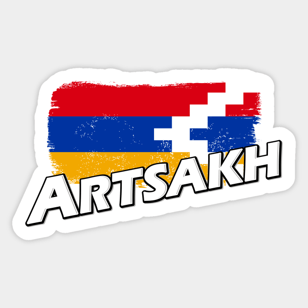 Artsakh flag Sticker by PVVD